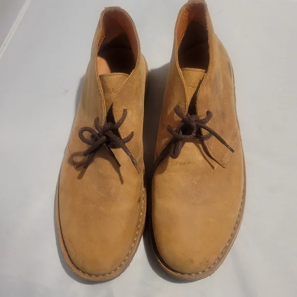 Astorflex Chukka Boot Men 44 Brown Leather Greenflex Italy US 11 - Picture 2 of 5